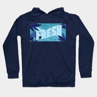 Fresh light blue Hoodie